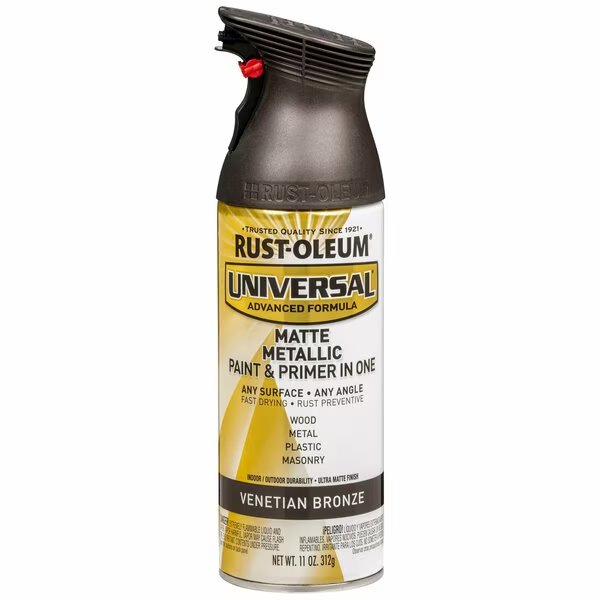 Venetian Bronze, Flat Metallic, 11 oz, Rust-Oleum, Mfr#: 353092